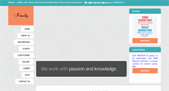 Desktop Screenshot of infinityevents.co.in