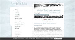 Desktop Screenshot of infinityevents.de
