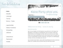 Tablet Screenshot of infinityevents.de